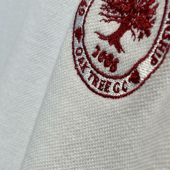 Cutter & Buck Shirt Women's XS White Golf Polo 2006 Senior PGA Oak Tree Club - Picture 14 of 16